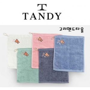 탠디 곰돌이 고리핸드타올