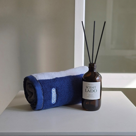 센트라도 디퓨저 200ml+송월 컬러타올(수건)180g 세트 #5