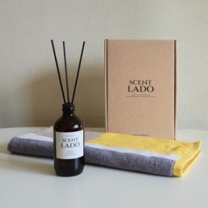 센트라도 디퓨저 200ml+송월 컬러타올(수건)180g 세트