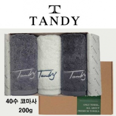 탠디 40수 코마사 프리미엄2.0 호텔용타올3매세트