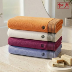 송월 헤링본 패턴 호텔 타월 150g