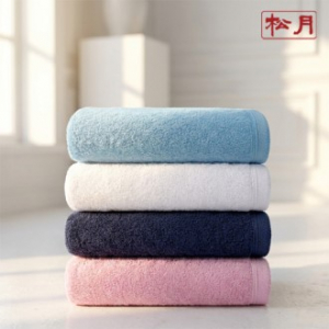 송월 프리미엄 무지 코마 타월 180g