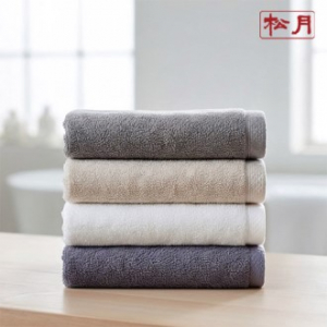 송월 프리미엄 무지 코마 타월 160g