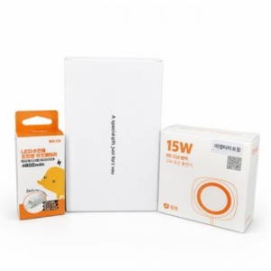 팝폰 CS-72 무선 충전세트 (도킹형 보조배터리 / 무선충전패드)