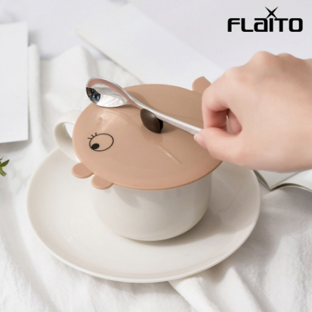 국산 플라이토  실리콘 피쉬 컵뚜껑 #2