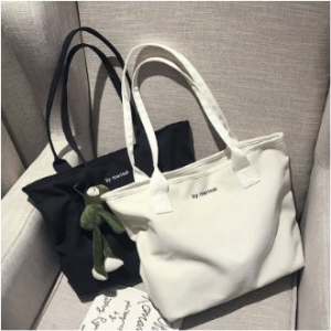 (CH) 가벼운 캔버스백 숄더 토트 가방 에코백