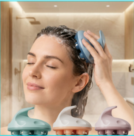 스틸 롤러형 손잡이 두피 얼굴 마사지기 판촉 019 #3