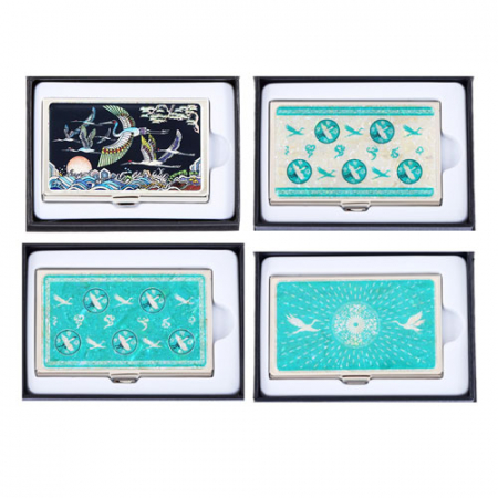 자개 명함케이스 군학도 청자상감운학문 백청자 상감운학문 청자상감당초운학문 외국인 선물 기념품 #3