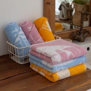 기라로쉬 기념수건 울리파스텔 선염세면 150g 수건 고급 타올 호텔수건 G09