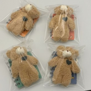 새학기 곰돌이 키링 노트 선물세트 마P3