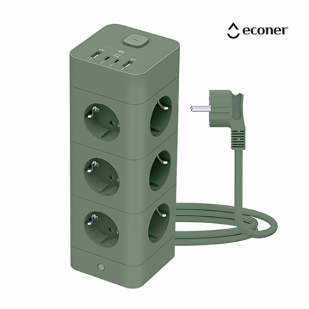 에코너-MT10 타워멀티탭 전선형 1.8m #3