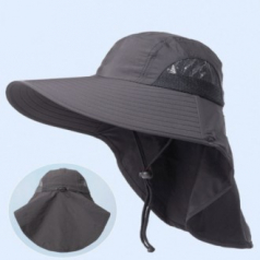 사파리모자 여름 등산벙거지모자 플랩캡 넥커버벙거지모자