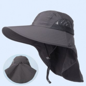 사파리모자 여름 등산벙거지모자 플랩캡 넥커버벙거지모자