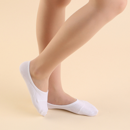 200침 무지 남성 여성 페이크 덧신 #3