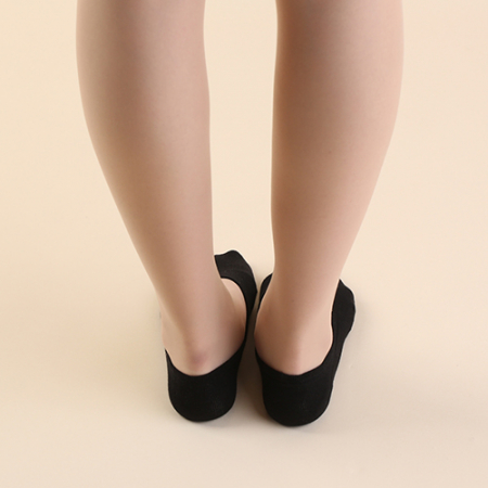 200침 무지 남성 여성 페이크 덧신 #7