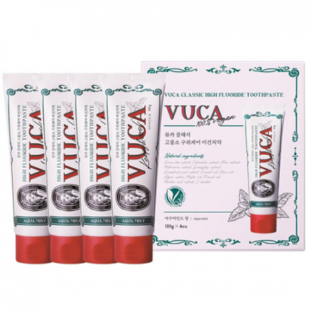 [뷰카]클래식 고불소 치약 110g 4개입 #2