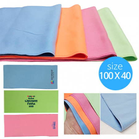 [스웨이드 스포츠타올 100*40] 스포츠타월/스웨이드/인쇄가능 #2