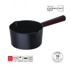 에보니 인덕션 세라믹 밀크팬 16cm