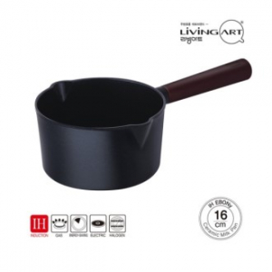 에보니 인덕션 세라믹 밀크팬 16cm