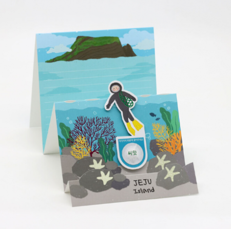 제주 해녀 씨앗 카드 씨앗 키트 자연학습 #3
