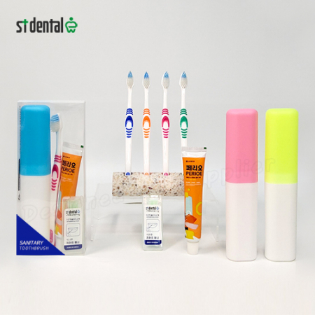 뉴 대박 오랄비 고탄력미세모+페리오 치간 칫솔치약세트 #4