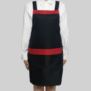 검정포인트앞치마