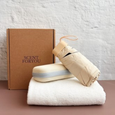 센트포유 포켓 5단양우산+송월타올수건세트