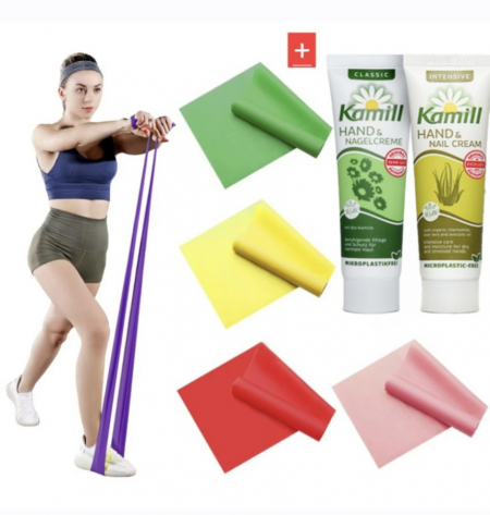 독일 카밀 핸드크림+라텍스 밴드 선물세트 #3