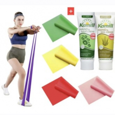 독일 카밀 핸드크림+라텍스 밴드 선물세트
