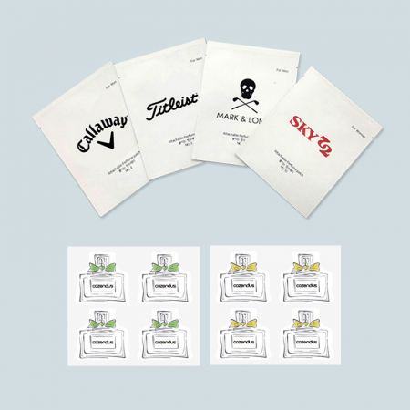 남성 여성 붙이는 향수패치 향기나는 휴대용 여행용 향수 4매 #2