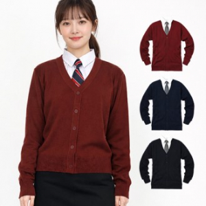 남자 여자 데일리 스쿨룩 학생 교복 정장 니트 가디건