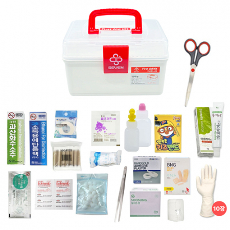 세븐 구급함 소형+실속 구급용품 20종 #2