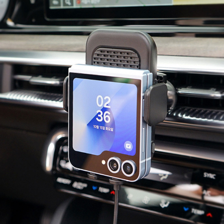 핸드폰 폴드폰 플립폰 아이폰 차량용무선고속충전거치대 NAVEE NV100-DCC1 #2