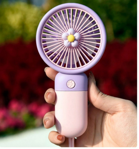 플라워 아이스 쿨링 냉각 미니 선풍기 #3