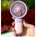 작은이미지: 플라워 아이스 쿨링 냉각 미니 선풍기 #3