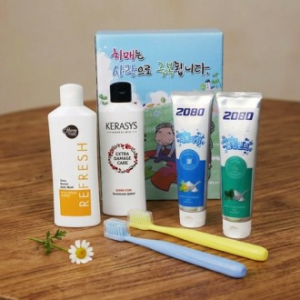 치매예방 애경 샴푸 치약 칫솔 6종세트 B-5호 케이스 변경 가능