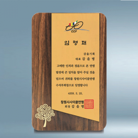 모던 오브네이처상패 SD14호 225-3 #2