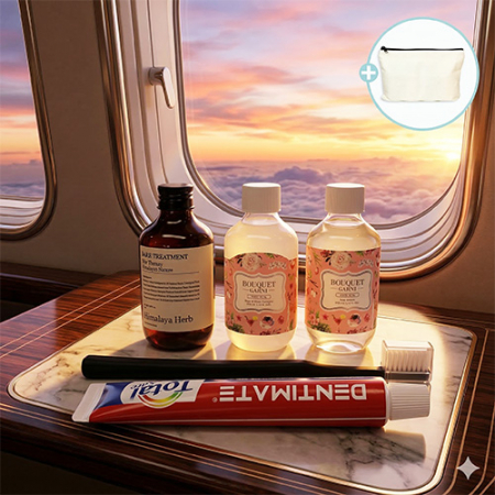 부케가르니 샴푸 + 바디워시 + 나드 트리트먼트 + 나드 미세모 칫솔 + 덴티메이트 치약 #2