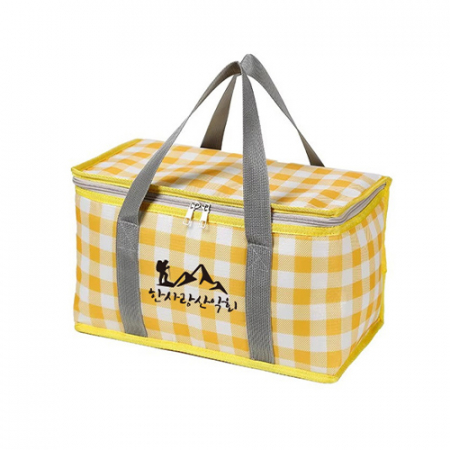 체크패턴 도시락가방 브런치백 H238 #2