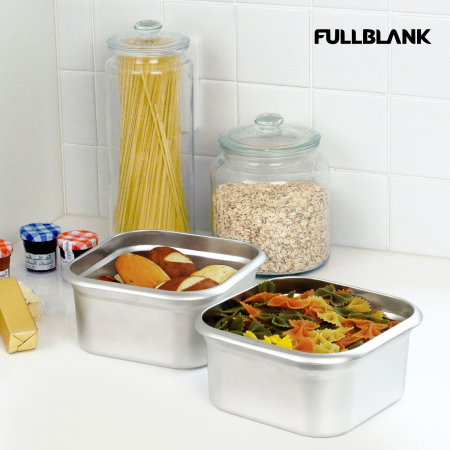 풀블랭크 멀티 킵 스텐밀폐용기 1800ml + 2300ml 2종 #3