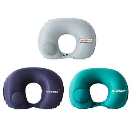 휴대용 에어펌프 라운드 목쿠션 H195 #2