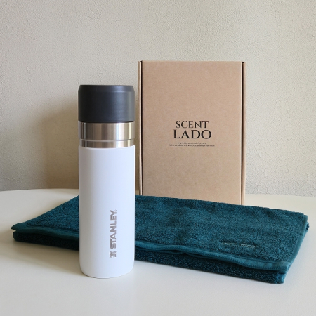 센트라도 송월 포인트타올(수건)200g+스탠리 고진공 슬림보틀 텀블러 세트 #3