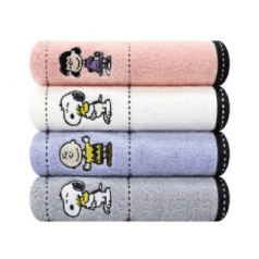 송월 스누피 프랜즈 타올