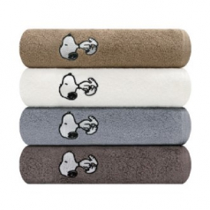 송월 스누피 리버 타올