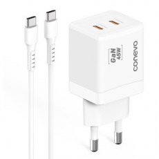 코네보 GaN45W 2포트 초고속 충전기
