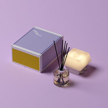 루티네 선물세트 코코도르 디퓨저120ml+키캡무드등 #4