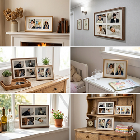 원목 멀티 포토 프레임 액자 #5