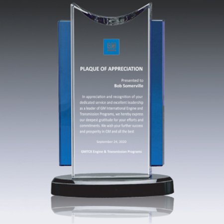 크리스탈 감사패. 공로패 / SD14) 11-6 #2