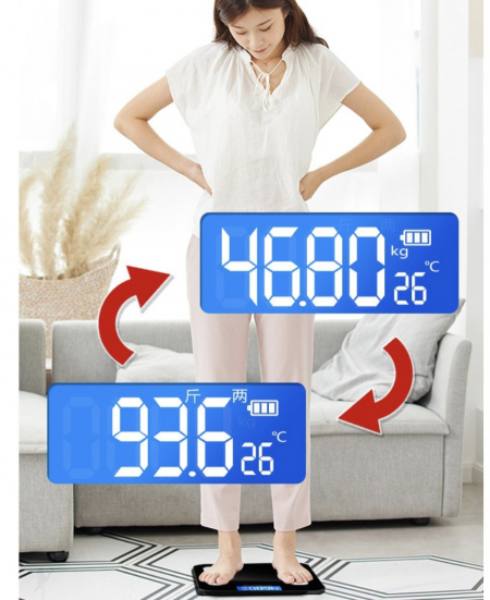 프리미엄 온도표시 야광 체중계 #3
