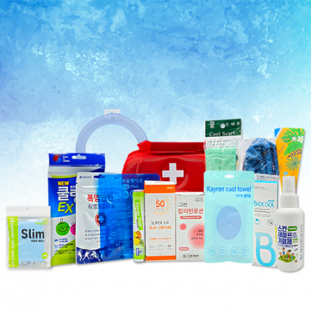 폭염키트 14종+구급가방 대형 응급 구급함 구급키트 #2